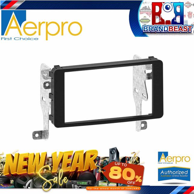 Aerpro FP8100 2-DIN Facia Kit to Suit Mitsubishi