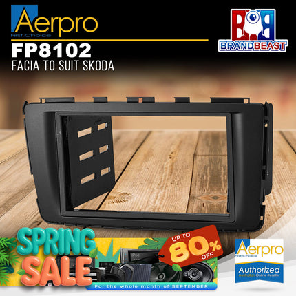 Aerpro FP8102 Facia to Suit Skoda