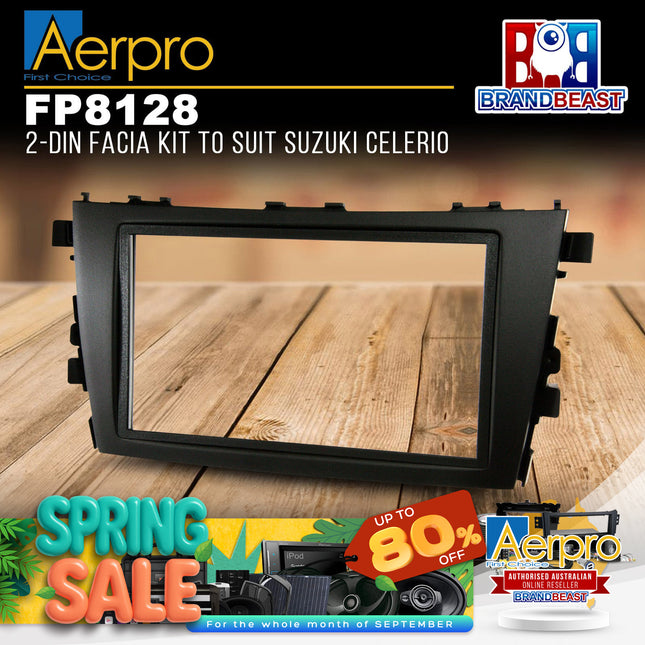 Aerpro FP8128 2-DIN Facia Kit to Suit Suzuki Celerio