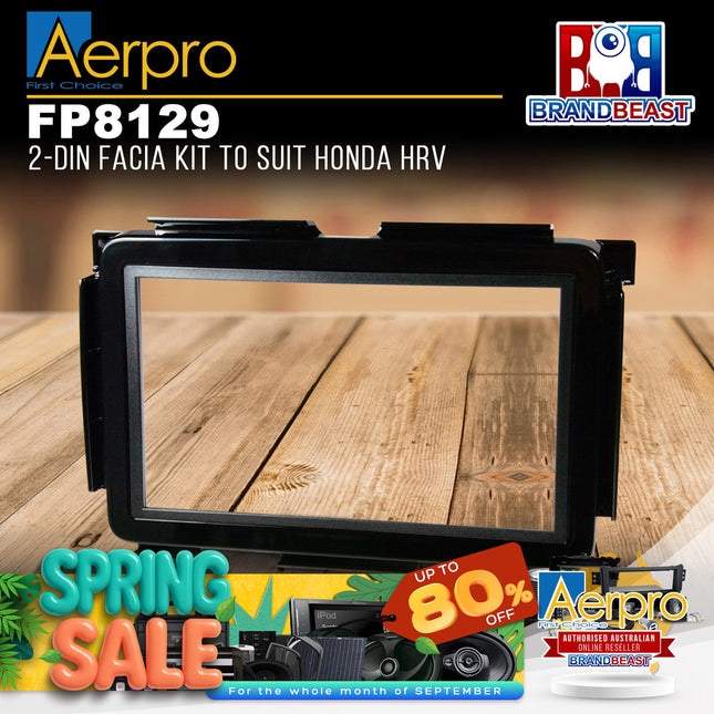 Aerpro FP8129 2-DIN Facia Kit to Suit Honda HRV
