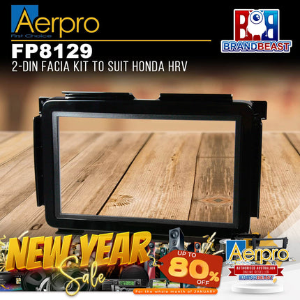 Aerpro FP8129 2-DIN Facia Kit to Suit Honda HRV