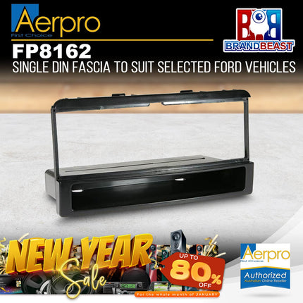 Aerpro FP8162 Single DIN Facia To Suit Selected Ford Vehicles