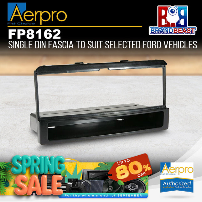 Aerpro FP8162 Single DIN Facia To Suit Selected Ford Vehicles