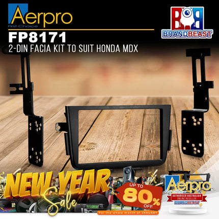 Aerpro FP8171 2-Din Facia Kit to Suit Honda MDX