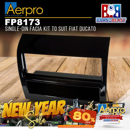 Aerpro FP8173 Single-DIN Facia Kit to Suit Fiat Ducato