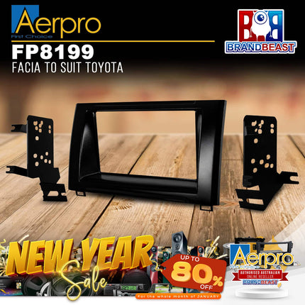 Aerpro Fp8199 Facia To Suit Toyota