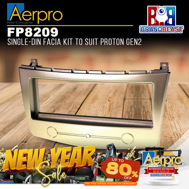 Aerpro FP8209 Single-DIN Facia Kit to Suit Proton GEN2