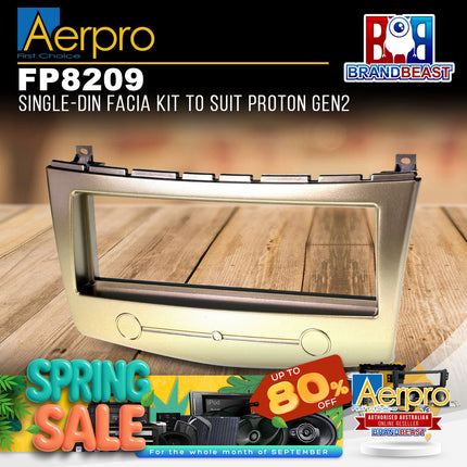 Aerpro FP8209 Single-DIN Facia Kit to Suit Proton GEN2