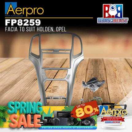 Aerpro FP8259 Facia To Suit Holden, Opel