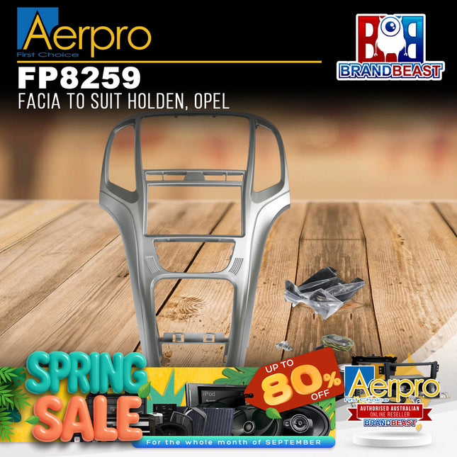 Aerpro FP8259 Facia To Suit Holden, Opel