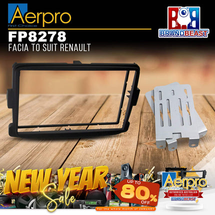 Aerpro FP8278 Facia To Suit Renault