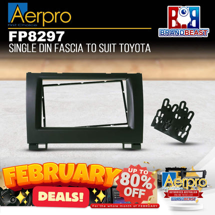 Aerpro FP8297 Double DIN Matte Black Facia Kit Suit Great Wall X200 & X240