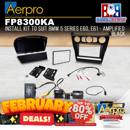 Aerpro FP8300KA Install Kit to Suit BMW 5 Series