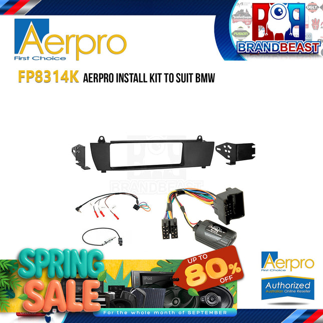 Aerpro FP8314K Install Kit To Suit Bmw