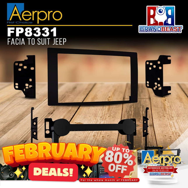 Aerpro FP8331 Facia to Suit Jeep