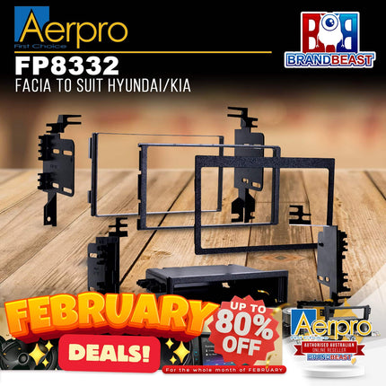 Aerpro FP8332 Facia Kit Suit Hyundai/Kia