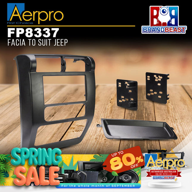 Aerpro FP8337 Facia To Suit Jeep