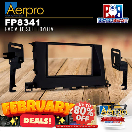 Aerpro FP8341 Facia to Suit Toyota Kluger 2014