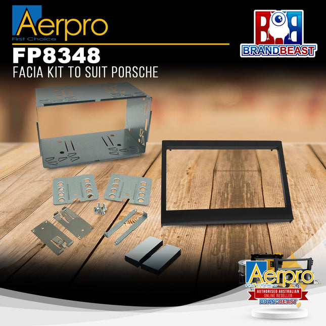 Aerpro FP8348 Facia Kit To Suit Porsche