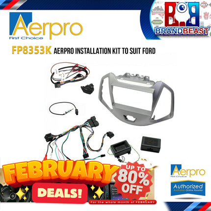 Aerpro FP8353K Installation Kit To Suit Ford