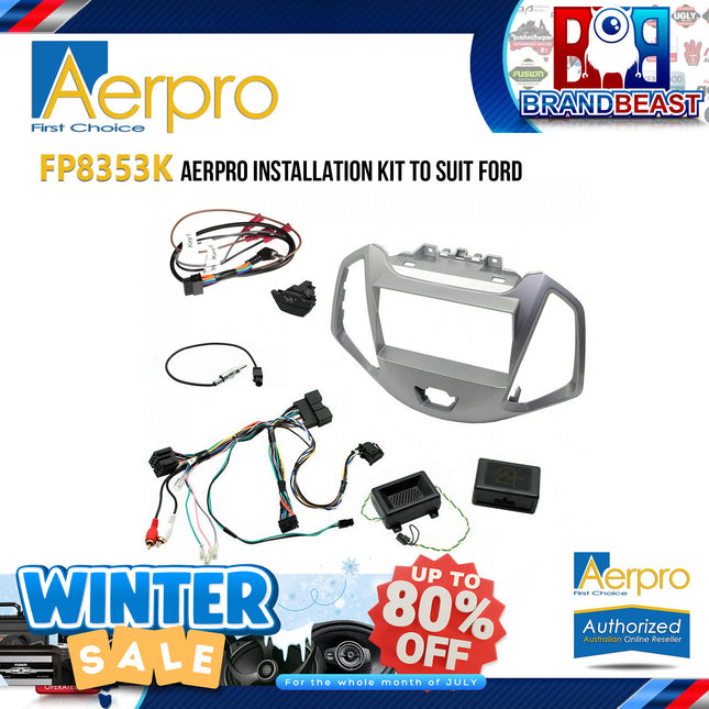 Aerpro FP8353K Installation Kit To Suit Ford