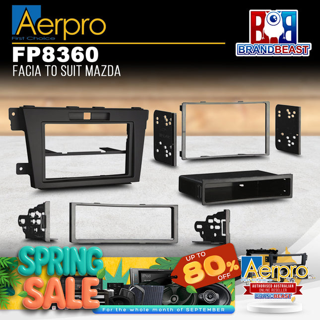 Aerpro Fp8360 Facia to Suit Mazda