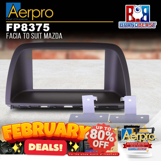 Aerpro FP8375 Facia to Suit Mazda CX5 2012-2017