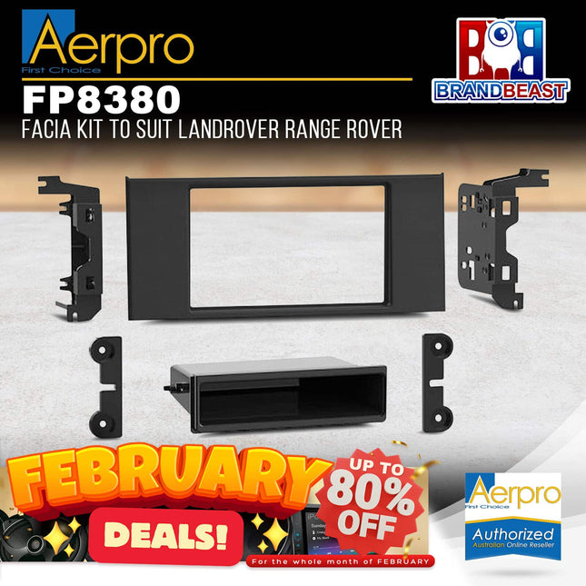 Aerpro FP8380 Facia Kit to Suit Landrover Range Rover