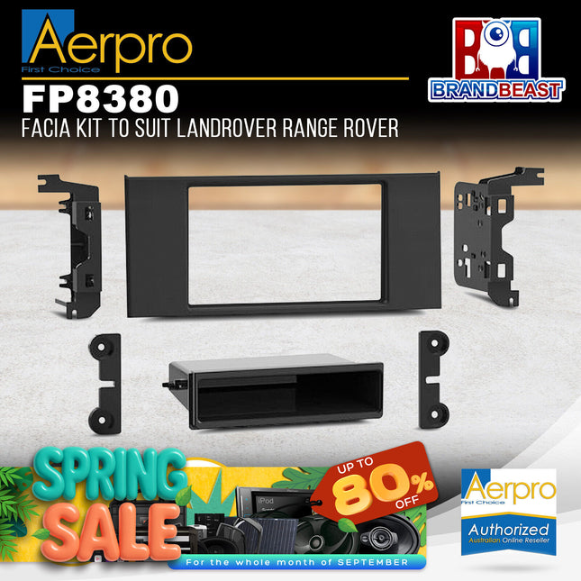 Aerpro FP8380 Facia Kit to Suit Landrover Range Rover