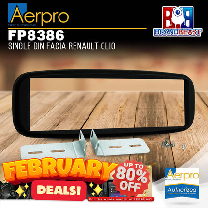 Aerpro FP8386 Single DIN Facia