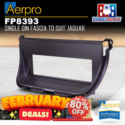 Aerpro FP8393 Single DIN Facia Kit Single Din to Suit Jaguar XJ