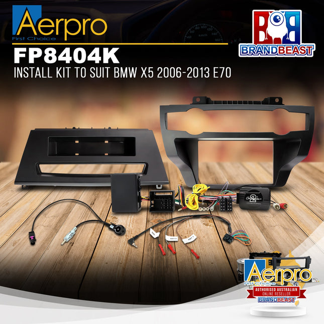 Aerpro FP8404K Install Kit to Suit BMW X5 2006-2013 E70