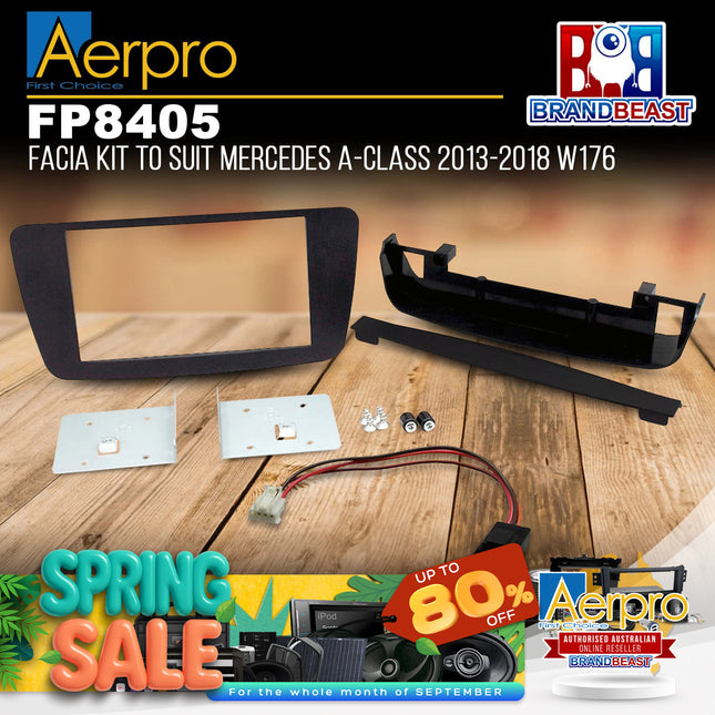 Aerpro FP8405 Facia Kit to Suit Mercedes A-Class 2013-2018 W176
