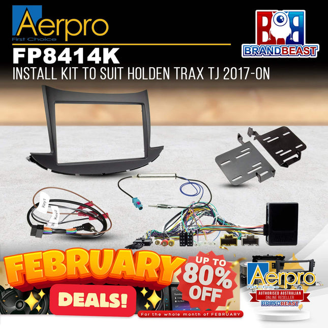 Aerpro FP8414K Install Kit to Suit Holden Trax TJ 2017 - ON