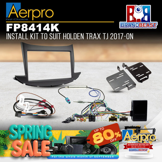 Aerpro FP8414K Install Kit to Suit Holden Trax TJ 2017 - ON