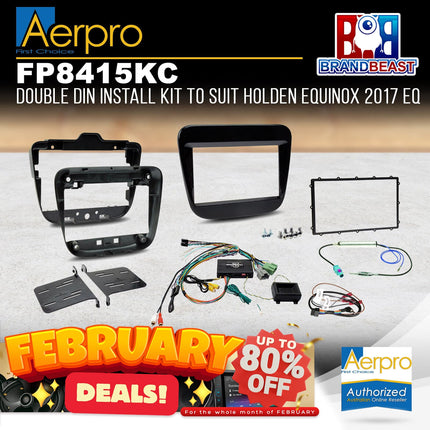 Aerpro FP8415KC Double Din Install Kit to Suit Holden Equinox 2017 EQ