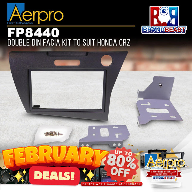 Aerpro FP8440 Double DIN Facia Kit to Suit Honda CRZ