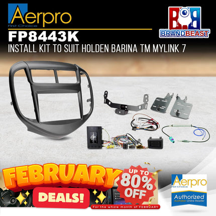 Aerpro FP8443K Install Kit to Suit Holden Barina TM Mylink 7&quot;