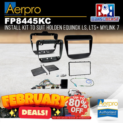 Aerpro FP8445KC Install Kit to Suit Holden Equinox LS, LS+ Mylink 7