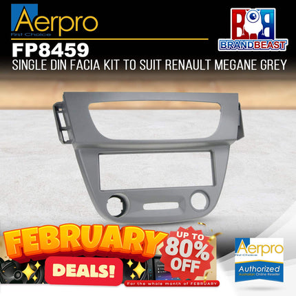 Aerpro FP8459 Single Din Facia Kit to Suit Renault Megane 2009-2016