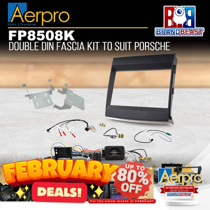 Aerpro FP8508K Professional Install Kit to Suit Porsche Cayenne