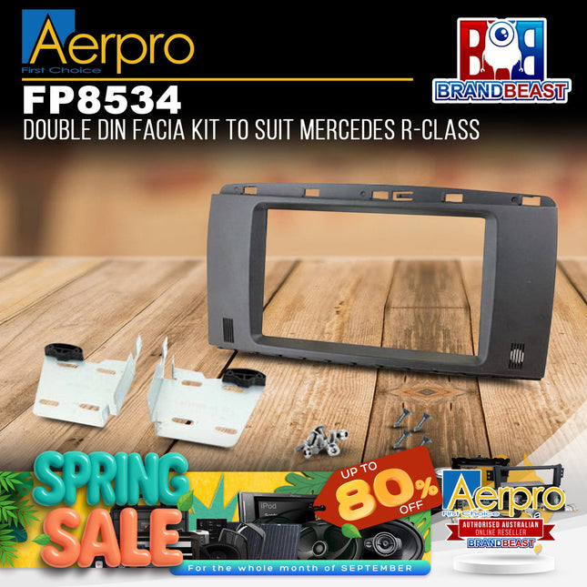 Aerpro FP8534 Double DIN Facia Kit to Suit Mercedes R-Class