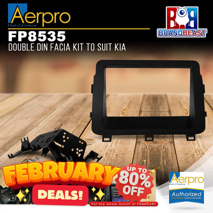 Aerpro FP8535 2DIN Matte Black Facia Kit Suit Kia Optima TF (Non-OEM Navigation)