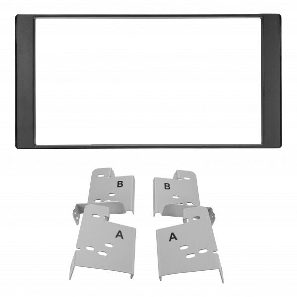 Aerpro FP8580 Double DIN Facia Kit Suit Subaru Forester/Impreza/Liberty/WRX