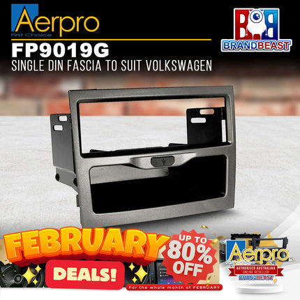 Aerpro FP9019G Single DIN Facia Kit with USB to Suit Holden