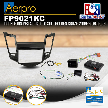 Aerpro FP9021KC Single/Double DIN Install Kit Suit Holden Cruze JG/JH