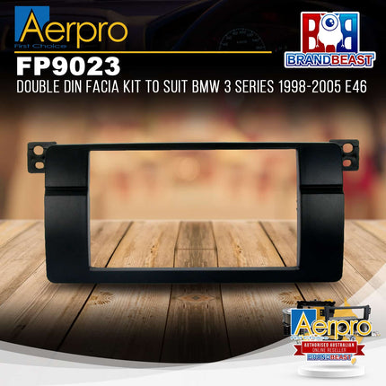 Aerpro FP9023 Double DIN Facia Kit to Suit BMW 3 Series