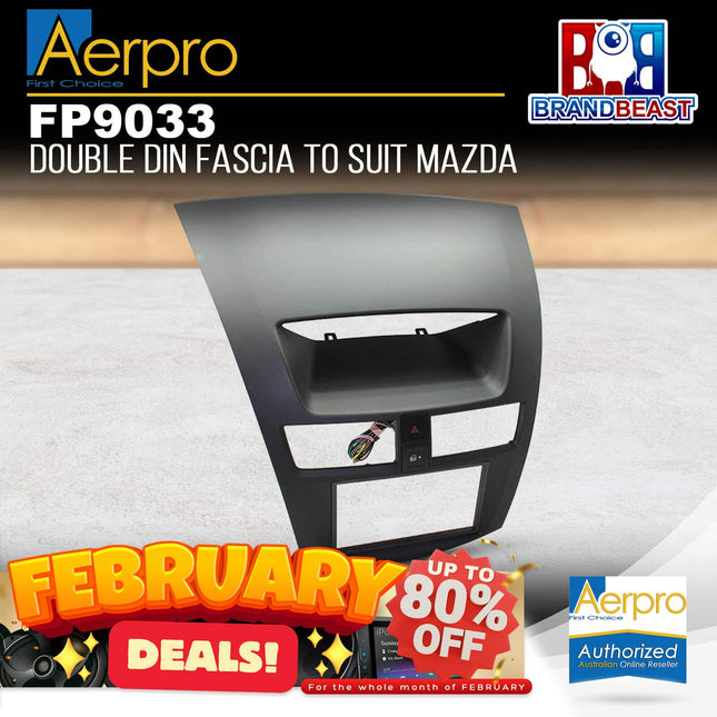 Aerpro FP9033 Facia to Suit Mazda BT-50