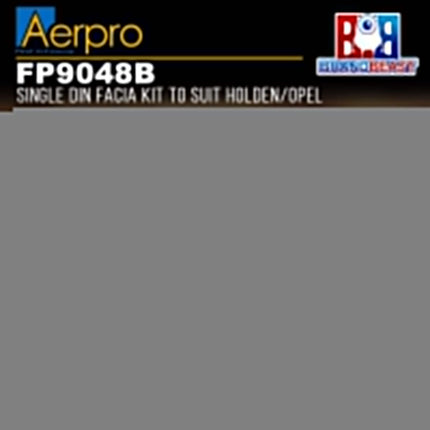 Aerpro FP9048B Single DIN Facia Kit to Suit Holden/Opel