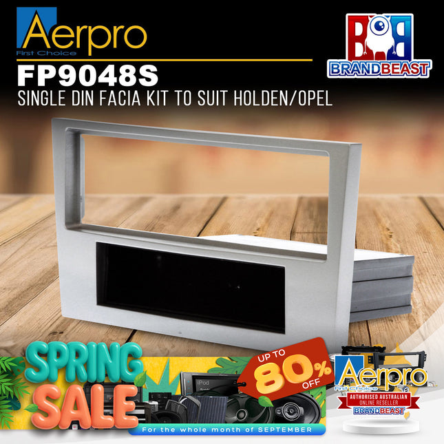 Aerpro FP9048S Single DIN Facia Kit to Suit Holden/Opel